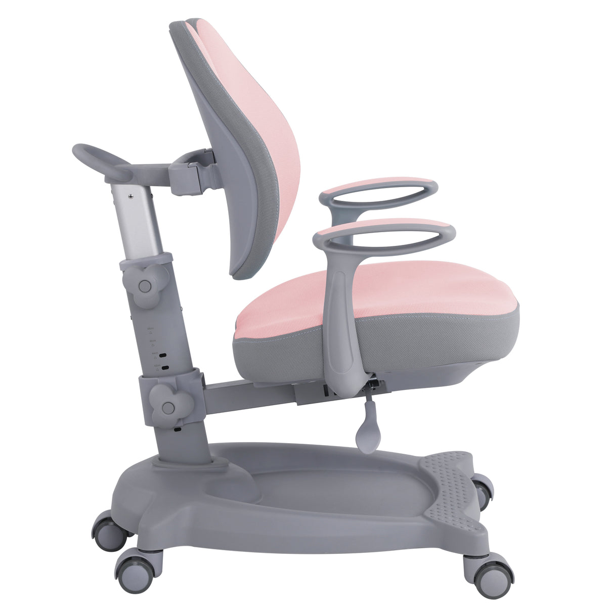 Ergonomic Kids Desk Chair, Adjustable Height and Depth, Sit-Brake Cast